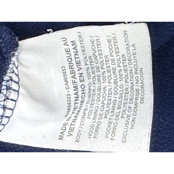 Nike Dri-Fit Pullover Hoodie Men’s Small Blue With Flaw - Picture 5 of 6